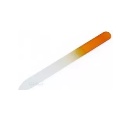Pilnik Szklany ze Szpicem - Pomarańczowy 14cm