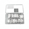 TIPSY - BIAŁE z Krótka Kieszonką - 500szt. Italian Nails