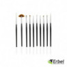 Pędzle Do Zdobień Italian Nails - Zestaw 10szt.