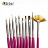 Pędzle Do Zdobień Italian Nails - Zestaw 10szt.
