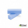Blok Polerski Italian Nails z Brokatem 180/180 - Niebieski