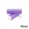 Blok Polerski Italian Nails z Brokatem 180/180 - Fioletowy